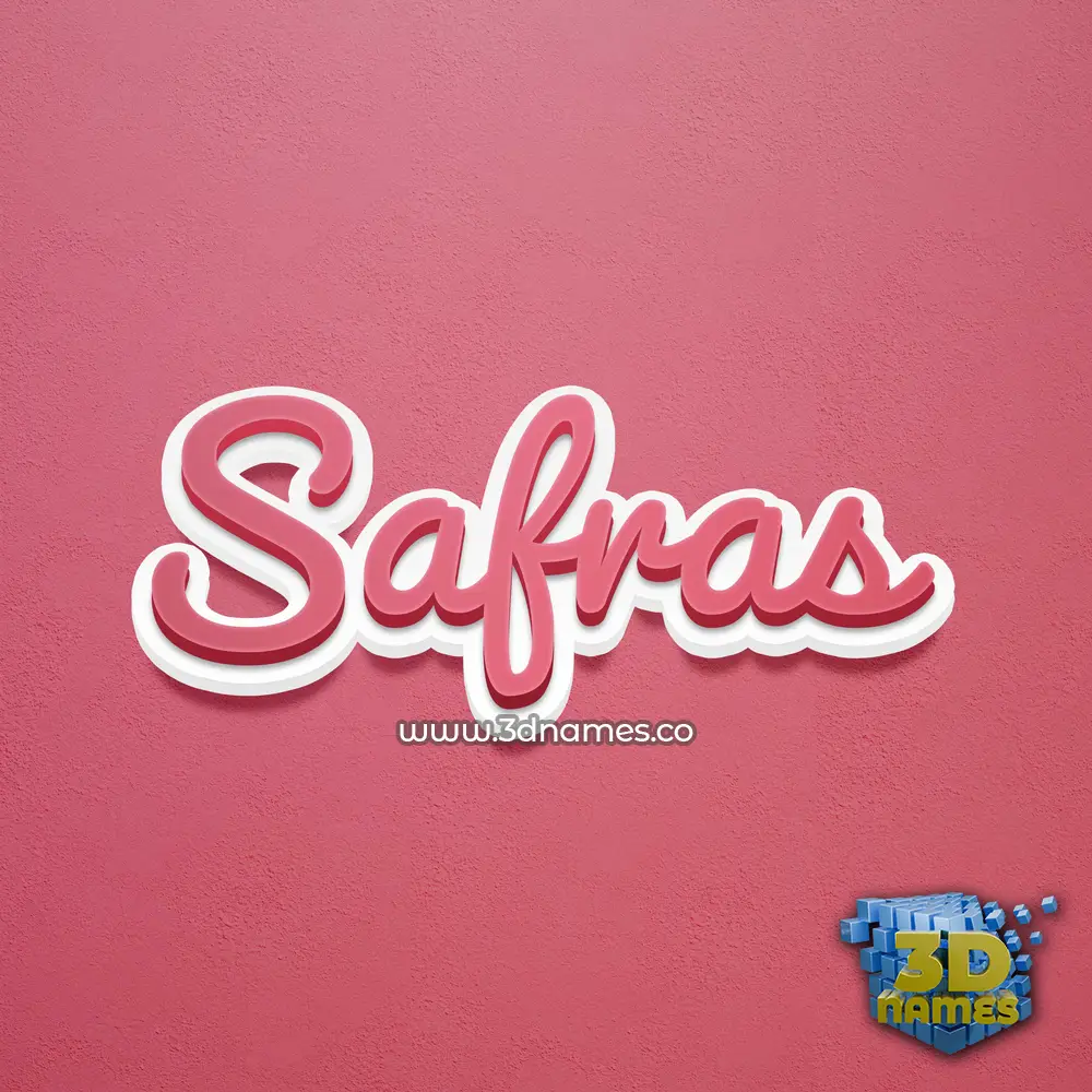 safras in Red Scribble style - 3D name wallpaper safras in Red Scribble style - 3D name wallpaper