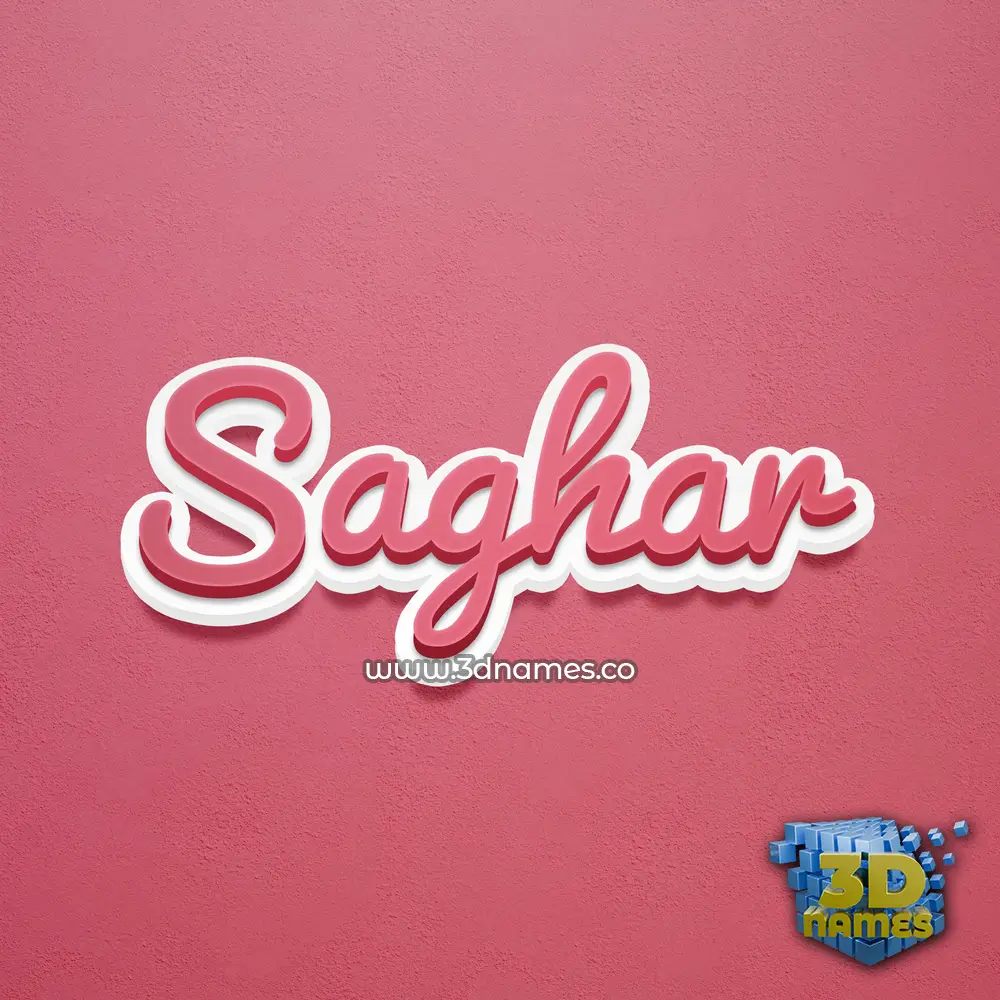 saghar in Red Scribble style - 3D name wallpaper saghar in Red Scribble style - 3D name wallpaper