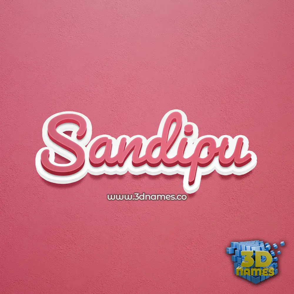 sandipu in Red Scribble style - 3D name wallpaper sandipu in Red Scribble style - 3D name wallpaper