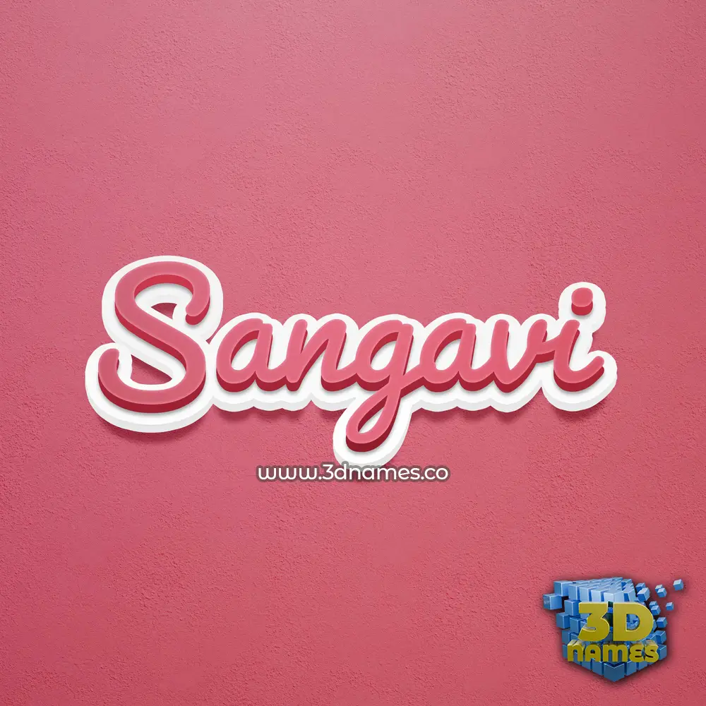 sangavi in Red Scribble style - 3D name wallpaper sangavi in Red Scribble style - 3D name wallpaper