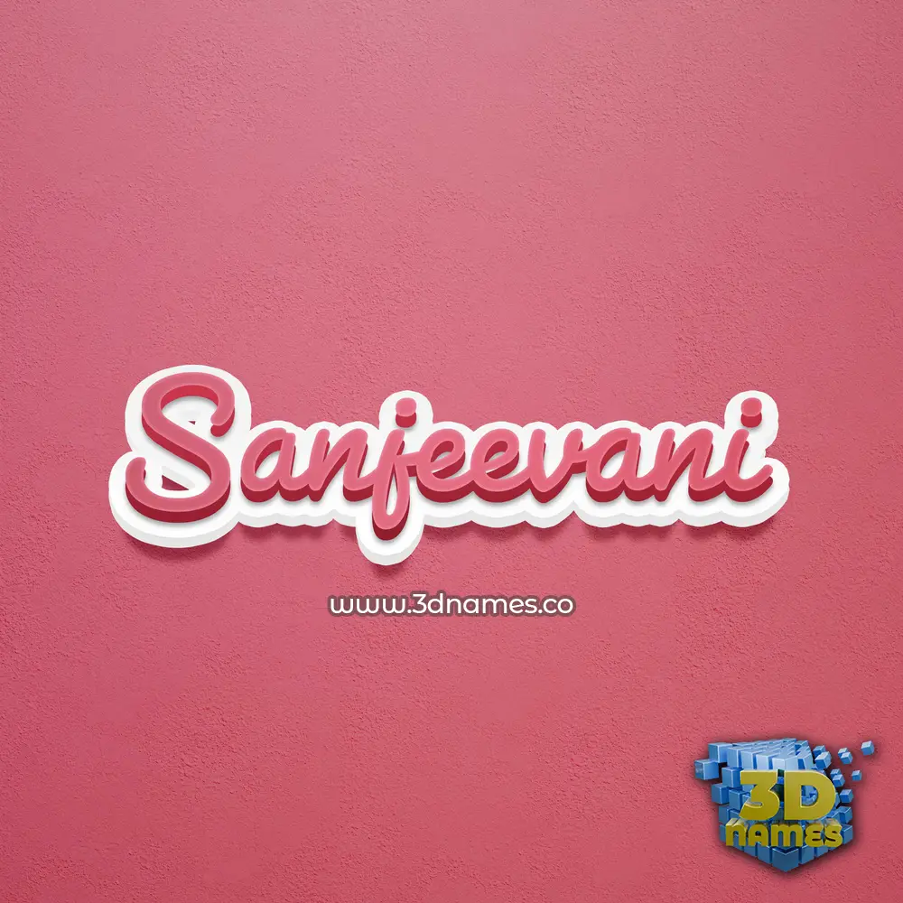 sanjeevani in Red Scribble style - 3D name wallpaper sanjeevani in Red Scribble style - 3D name wallpaper