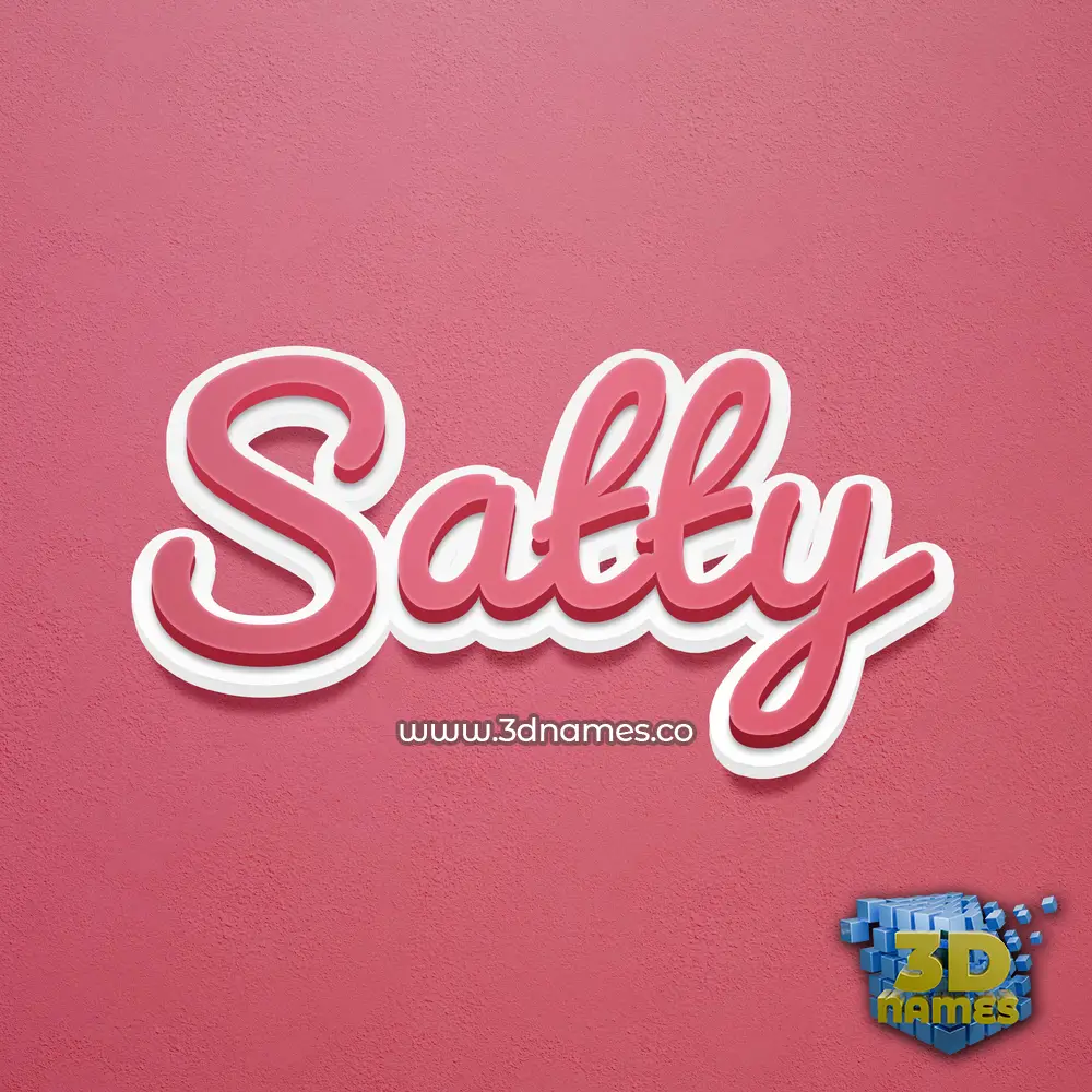satty in Red Scribble style - 3D name wallpaper satty in Red Scribble style - 3D name wallpaper