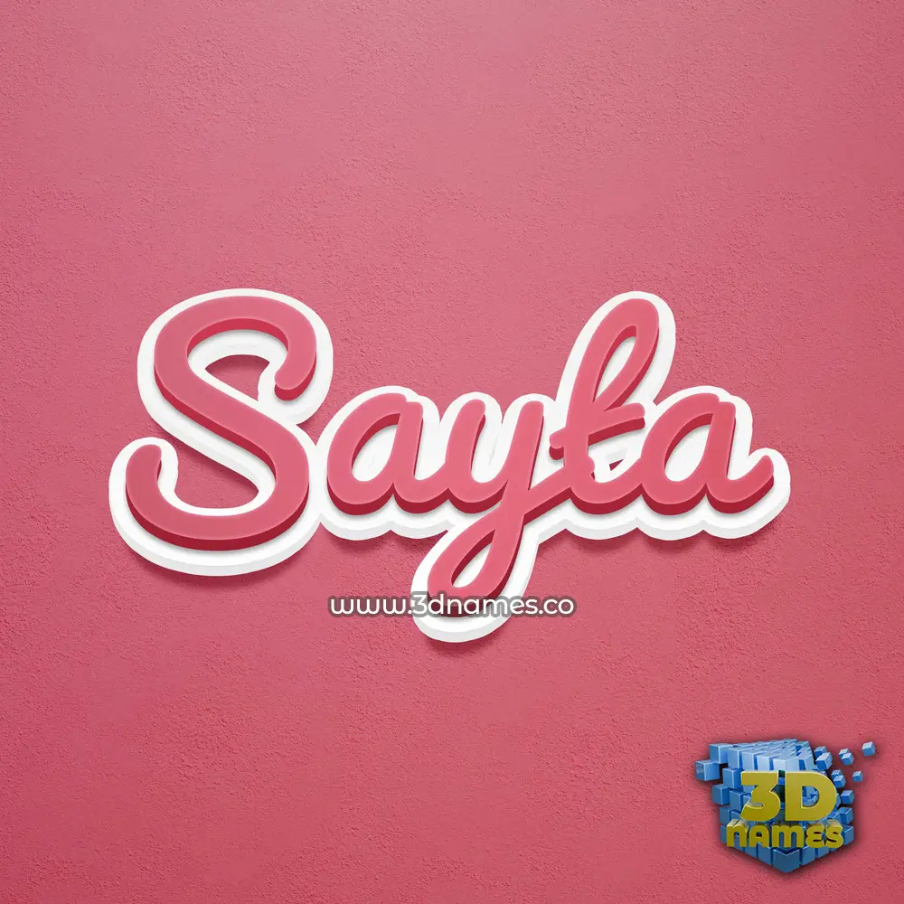 sayta in Red Scribble style - 3D name wallpaper sayta in Red Scribble style - 3D name wallpaper
