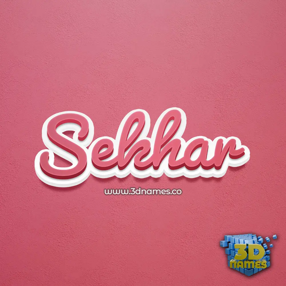 sekhar in Red Scribble style - 3D name wallpaper sekhar in Red Scribble style - 3D name wallpaper