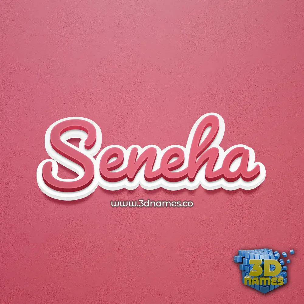 seneha in Red Scribble style - 3D name wallpaper seneha in Red Scribble style - 3D name wallpaper
