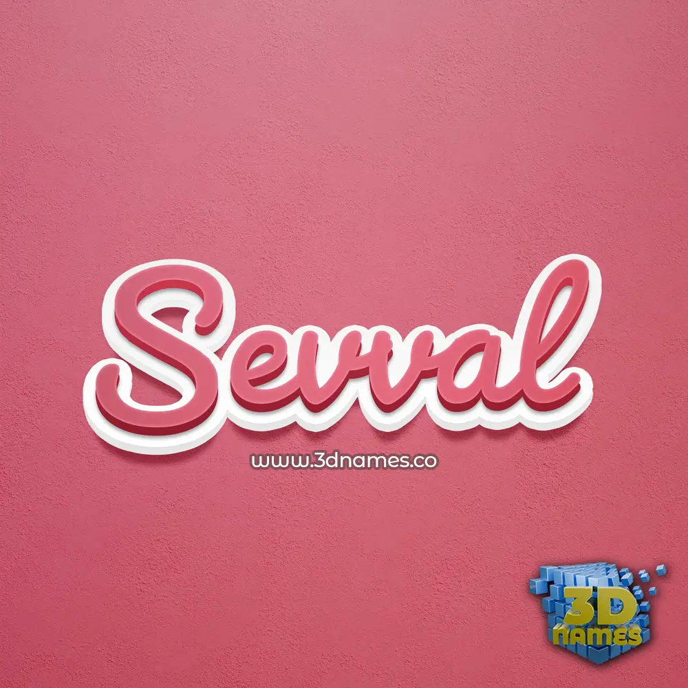 sevval in Red Scribble style - 3D name wallpaper sevval in Red Scribble style - 3D name wallpaper