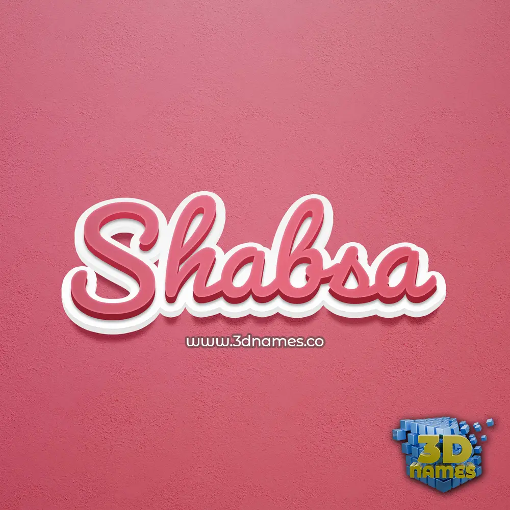 shabsa in Red Scribble style - 3D name wallpaper shabsa in Red Scribble style - 3D name wallpaper