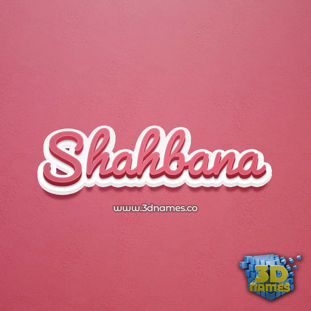 shahbana in Red Scribble style - 3D name wallpaper shahbana in Red Scribble style - 3D name wallpaper