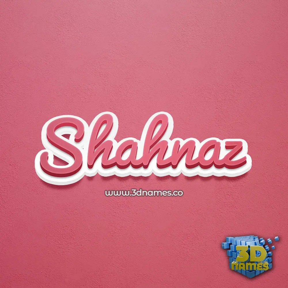 shahnaz in Red Scribble style - 3D name wallpaper shahnaz in Red Scribble style - 3D name wallpaper