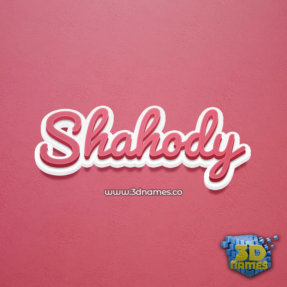 shahody in Red Scribble style - 3D name wallpaper shahody in Red Scribble style - 3D name wallpaper