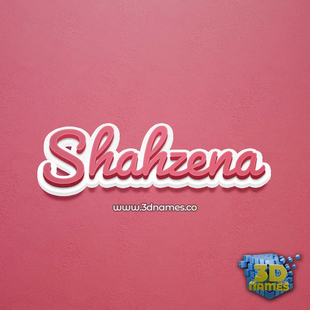 shahzena in Red Scribble style - 3D name wallpaper shahzena in Red Scribble style - 3D name wallpaper