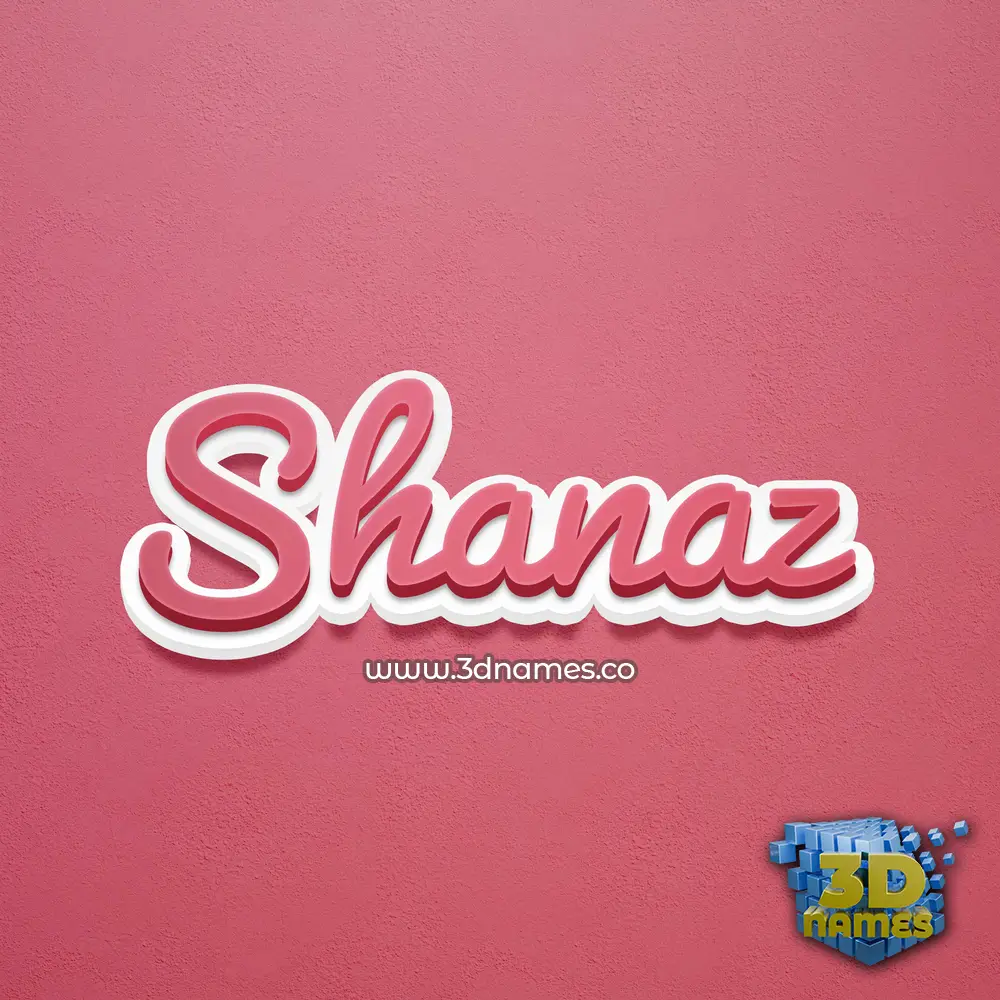 shanaz in Red Scribble style - 3D name wallpaper shanaz in Red Scribble style - 3D name wallpaper