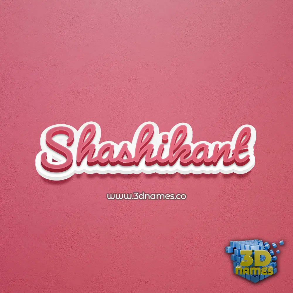 shashikant in Red Scribble style - 3D name wallpaper shashikant in Red Scribble style - 3D name wallpaper