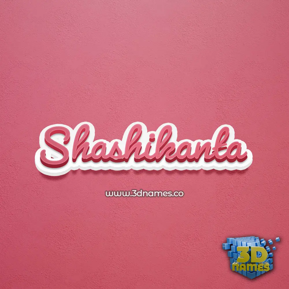 shashikanta in Red Scribble style - 3D name wallpaper shashikanta in Red Scribble style - 3D name wallpaper