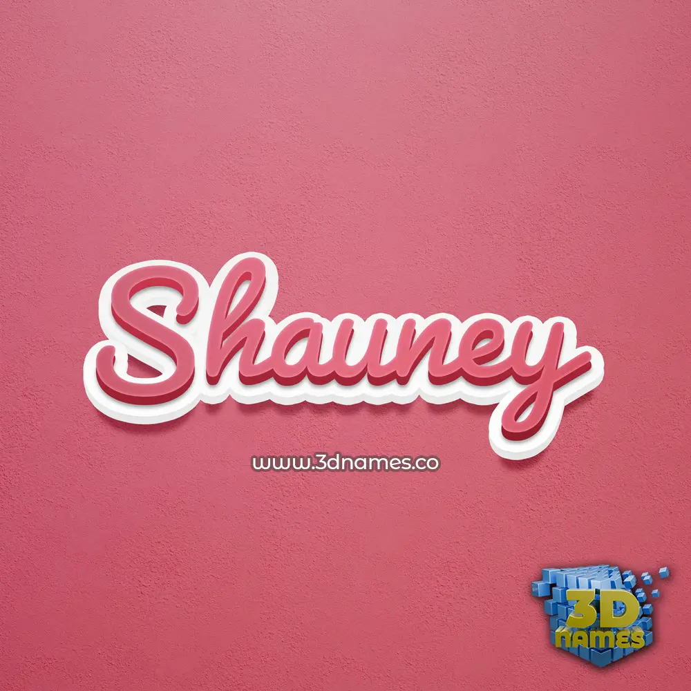 shauney in Red Scribble style - 3D name wallpaper shauney in Red Scribble style - 3D name wallpaper