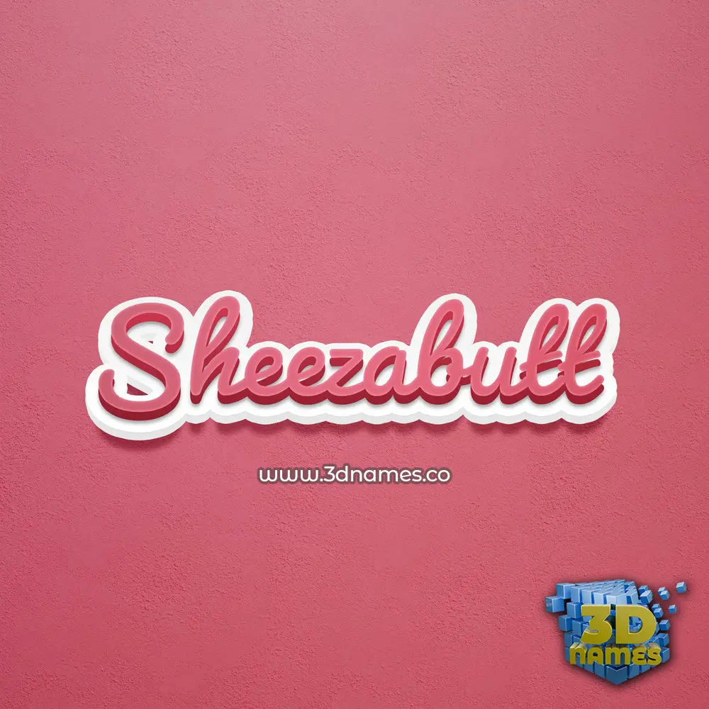sheezabutt in Red Scribble style - 3D name wallpaper sheezabutt in Red Scribble style - 3D name wallpaper