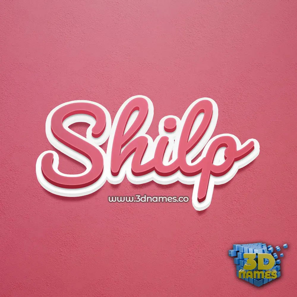 shilp in Red Scribble style - 3D name wallpaper shilp in Red Scribble style - 3D name wallpaper