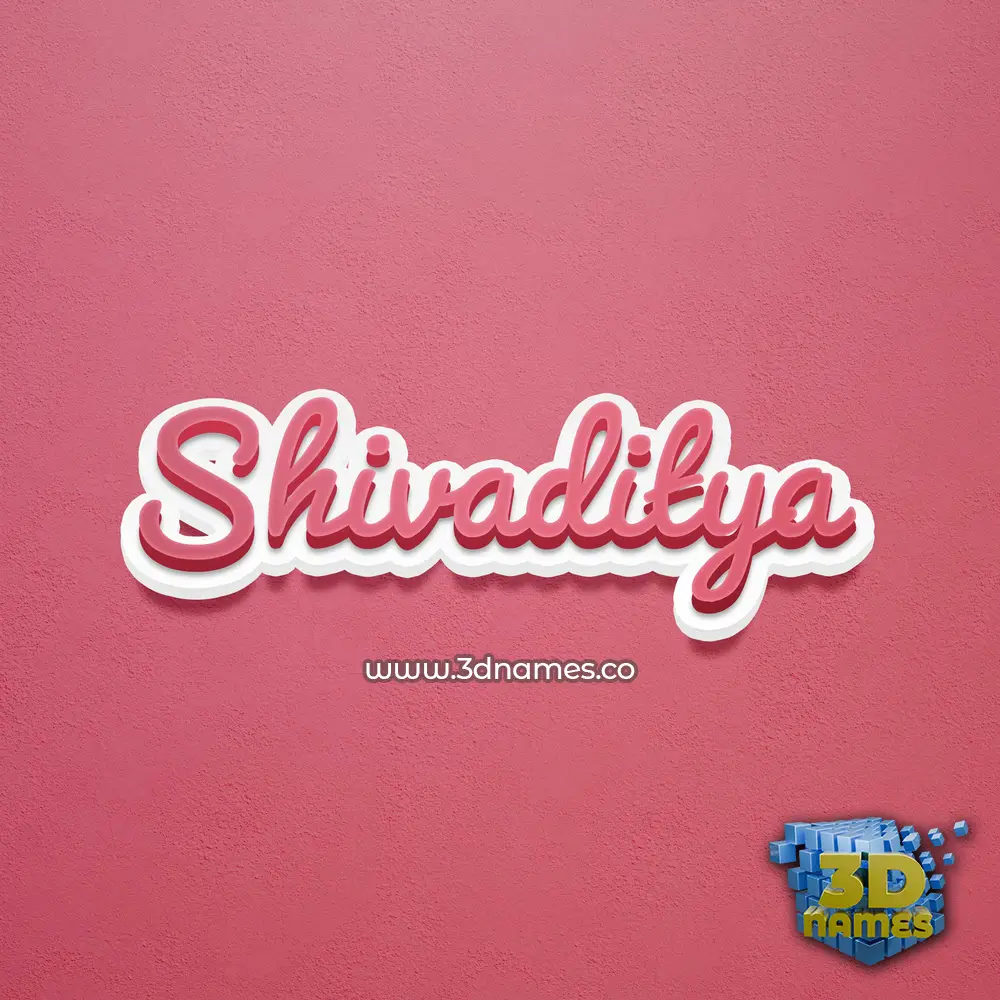 shivaditya in Red Scribble style - 3D name wallpaper shivaditya in Red Scribble style - 3D name wallpaper