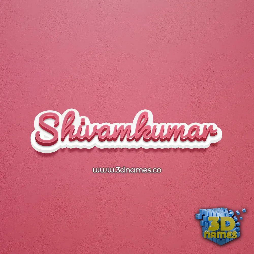 shivamkumar in Red Scribble style - 3D name wallpaper shivamkumar in Red Scribble style - 3D name wallpaper