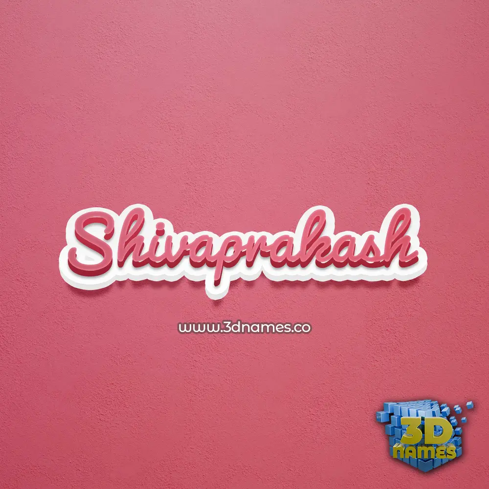 shivaprakash in Red Scribble style - 3D name wallpaper shivaprakash in Red Scribble style - 3D name wallpaper