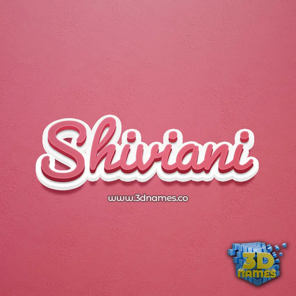 shiviani in Red Scribble style - 3D name wallpaper shiviani in Red Scribble style - 3D name wallpaper