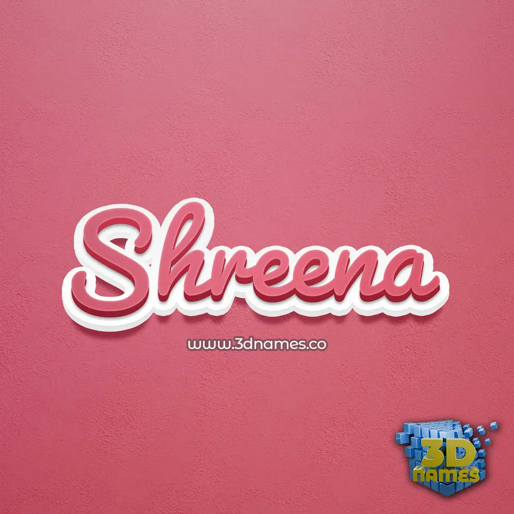 shreena in Red Scribble style - 3D name wallpaper shreena in Red Scribble style - 3D name wallpaper