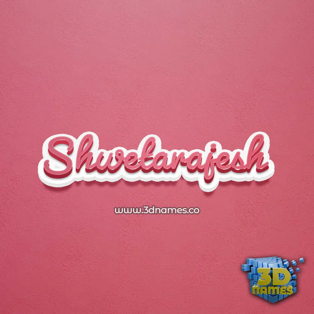 shwetarajesh in Red Scribble style - 3D name wallpaper shwetarajesh in Red Scribble style - 3D name wallpaper