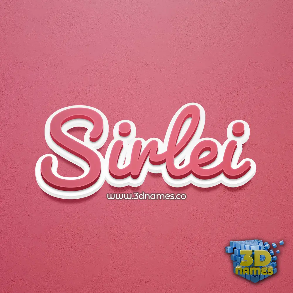 sirlei in Red Scribble style - 3D name wallpaper sirlei in Red Scribble style - 3D name wallpaper
