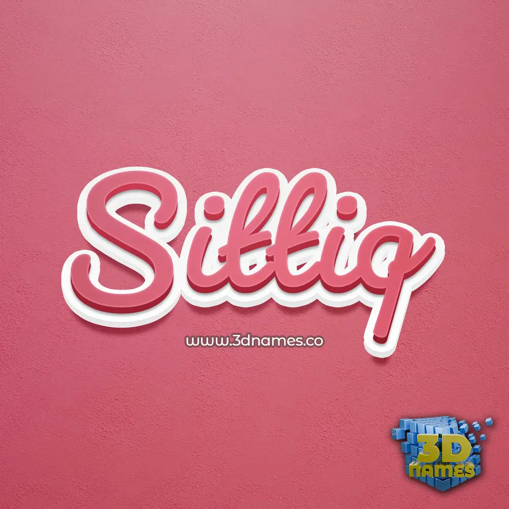 sittiq in Red Scribble style - 3D name wallpaper sittiq in Red Scribble style - 3D name wallpaper