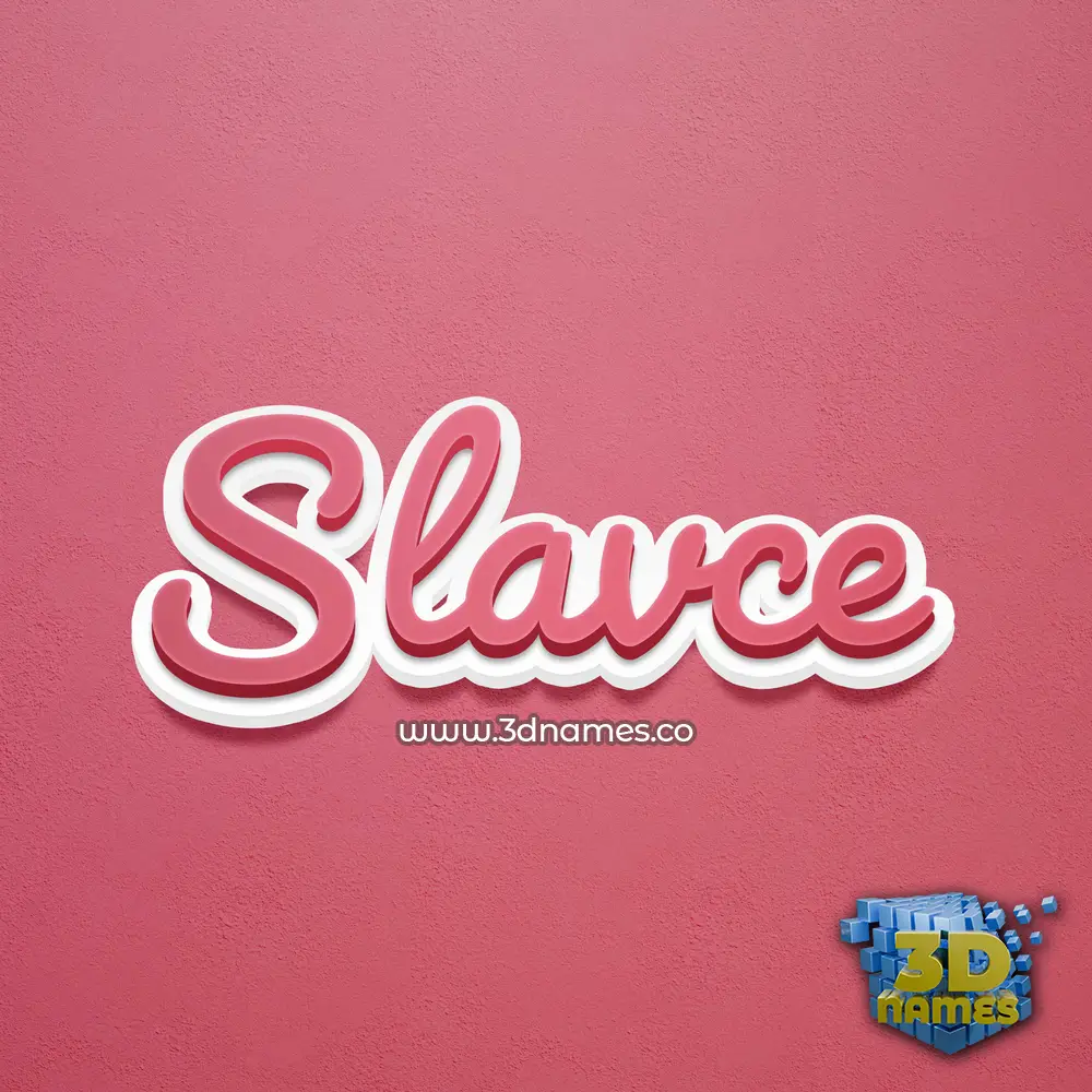 slavce in Red Scribble style - 3D name wallpaper slavce in Red Scribble style - 3D name wallpaper