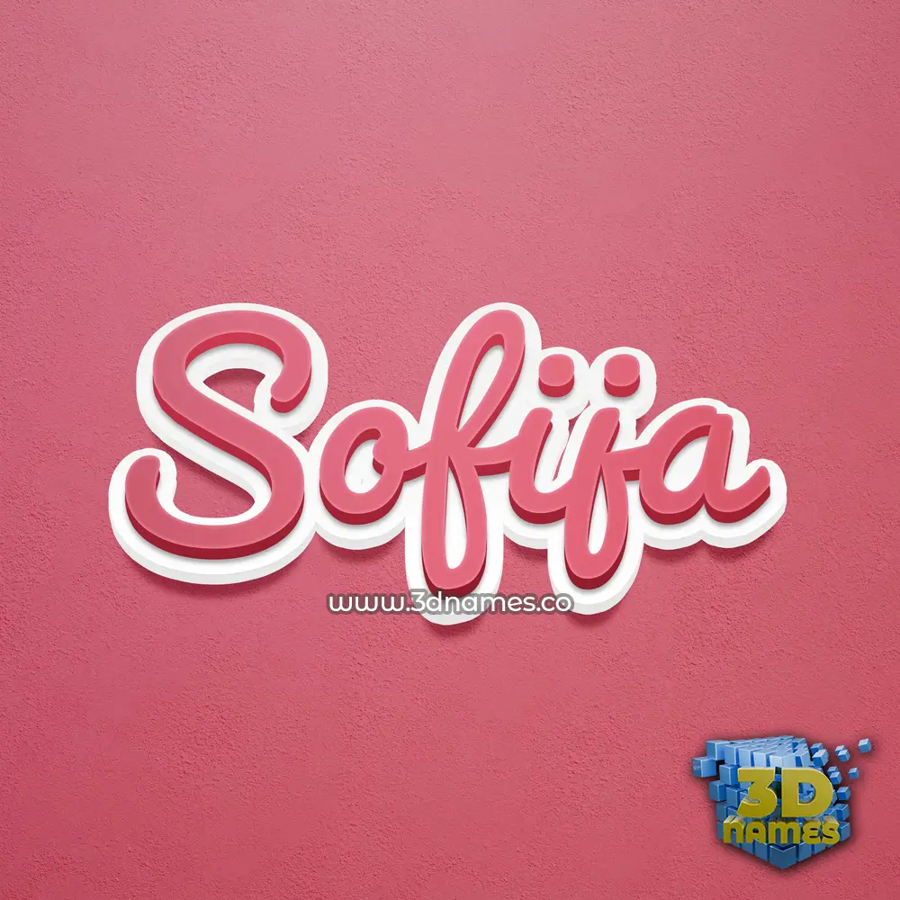 sofija in Red Scribble style - 3D name wallpaper sofija in Red Scribble style - 3D name wallpaper