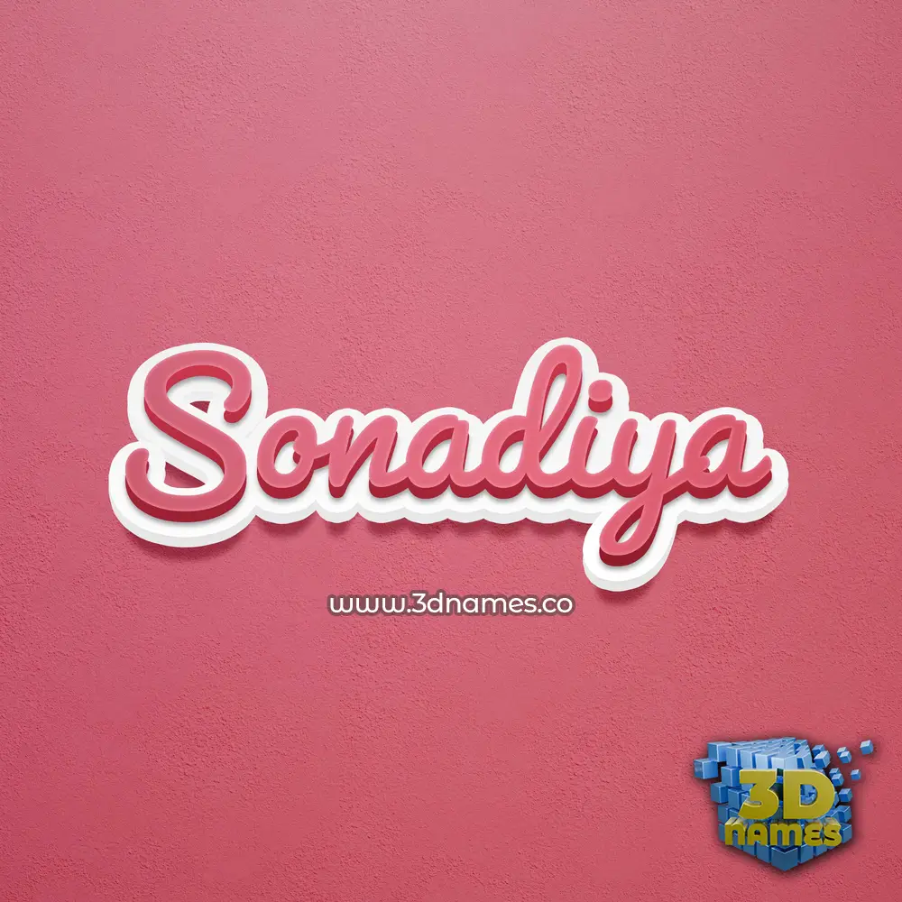 sonadiya in Red Scribble style - 3D name wallpaper sonadiya in Red Scribble style - 3D name wallpaper