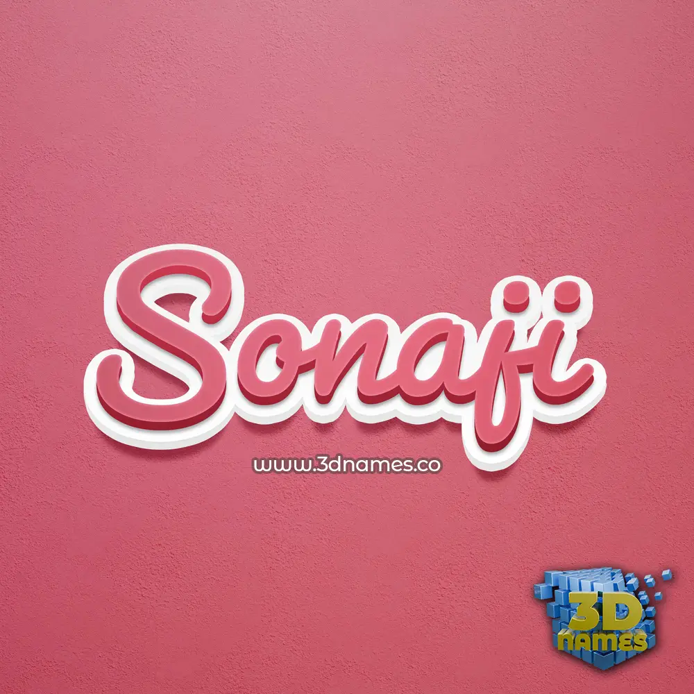 sonaji in Red Scribble style - 3D name wallpaper sonaji in Red Scribble style - 3D name wallpaper