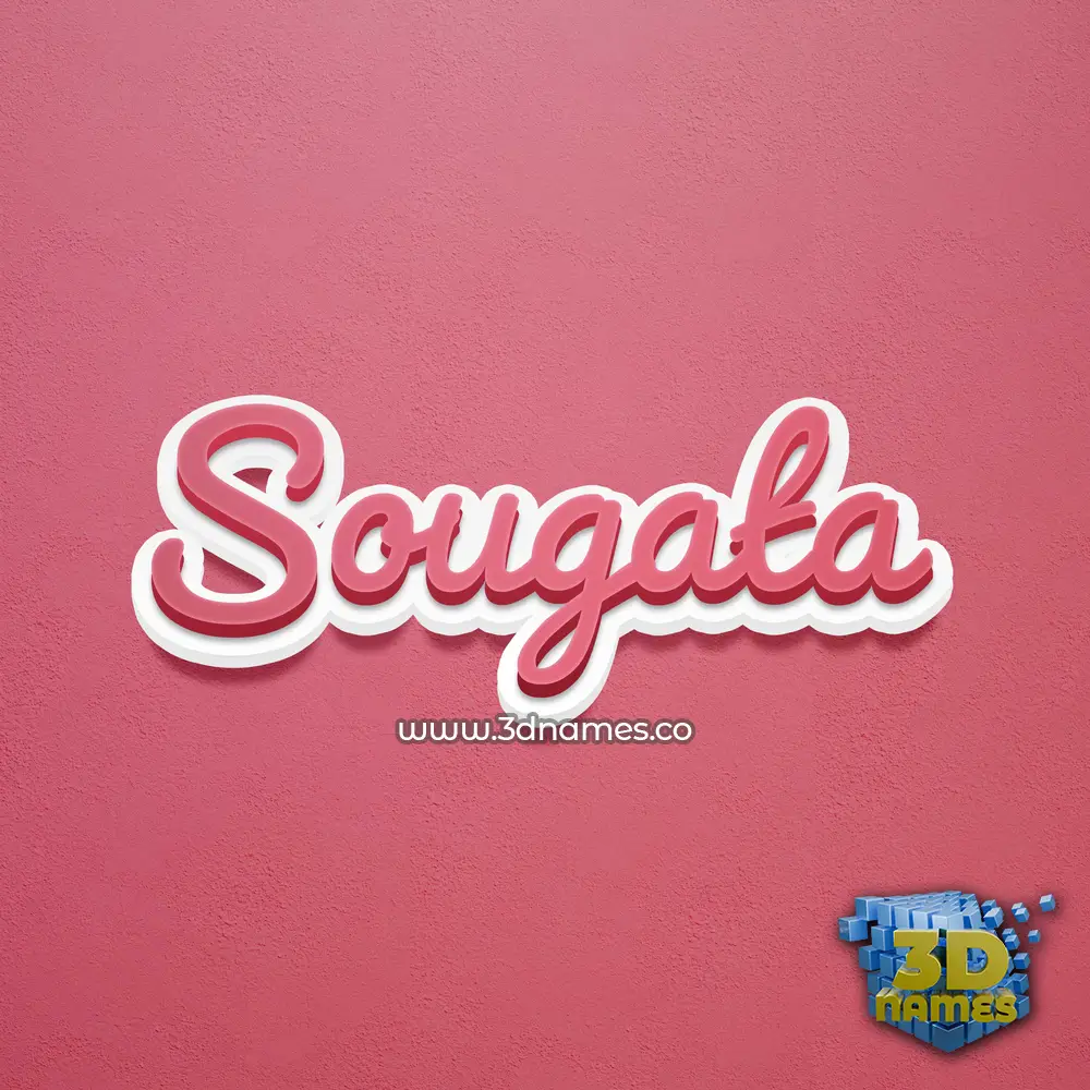 sougata in Red Scribble style - 3D name wallpaper sougata in Red Scribble style - 3D name wallpaper