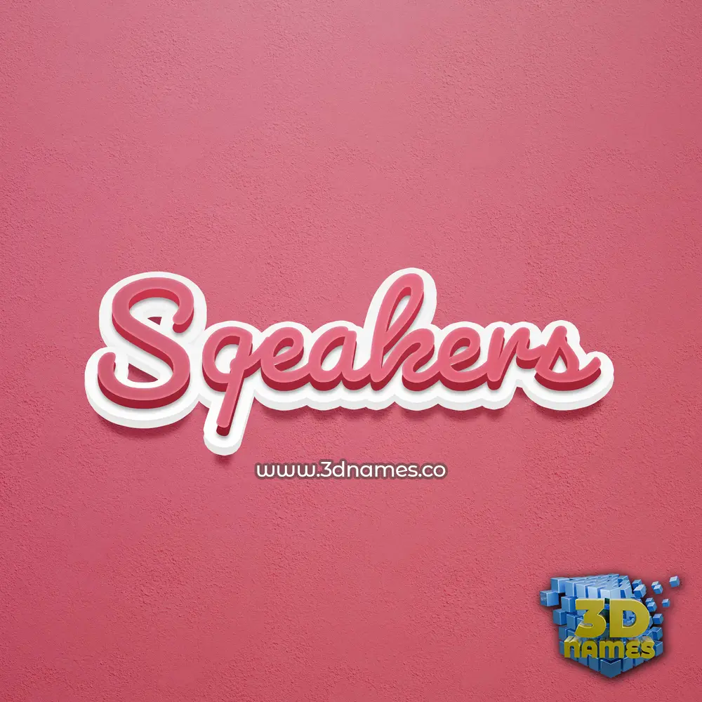 sqeakers in Red Scribble style - 3D name wallpaper sqeakers in Red Scribble style - 3D name wallpaper