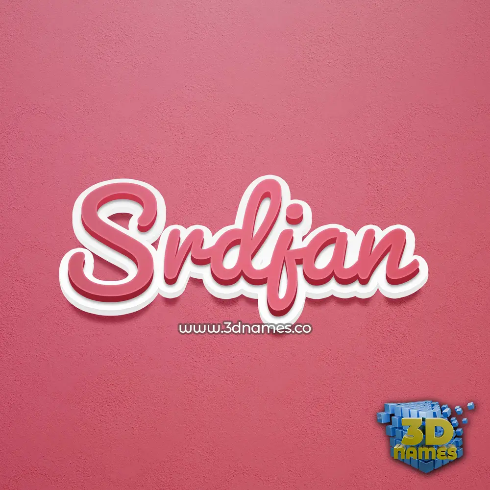 srdjan in Red Scribble style - 3D name wallpaper srdjan in Red Scribble style - 3D name wallpaper