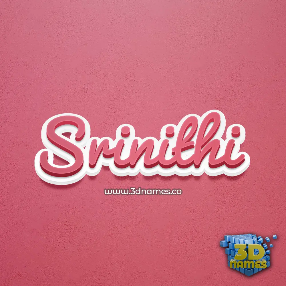 srinithi in Red Scribble style - 3D name wallpaper srinithi in Red Scribble style - 3D name wallpaper