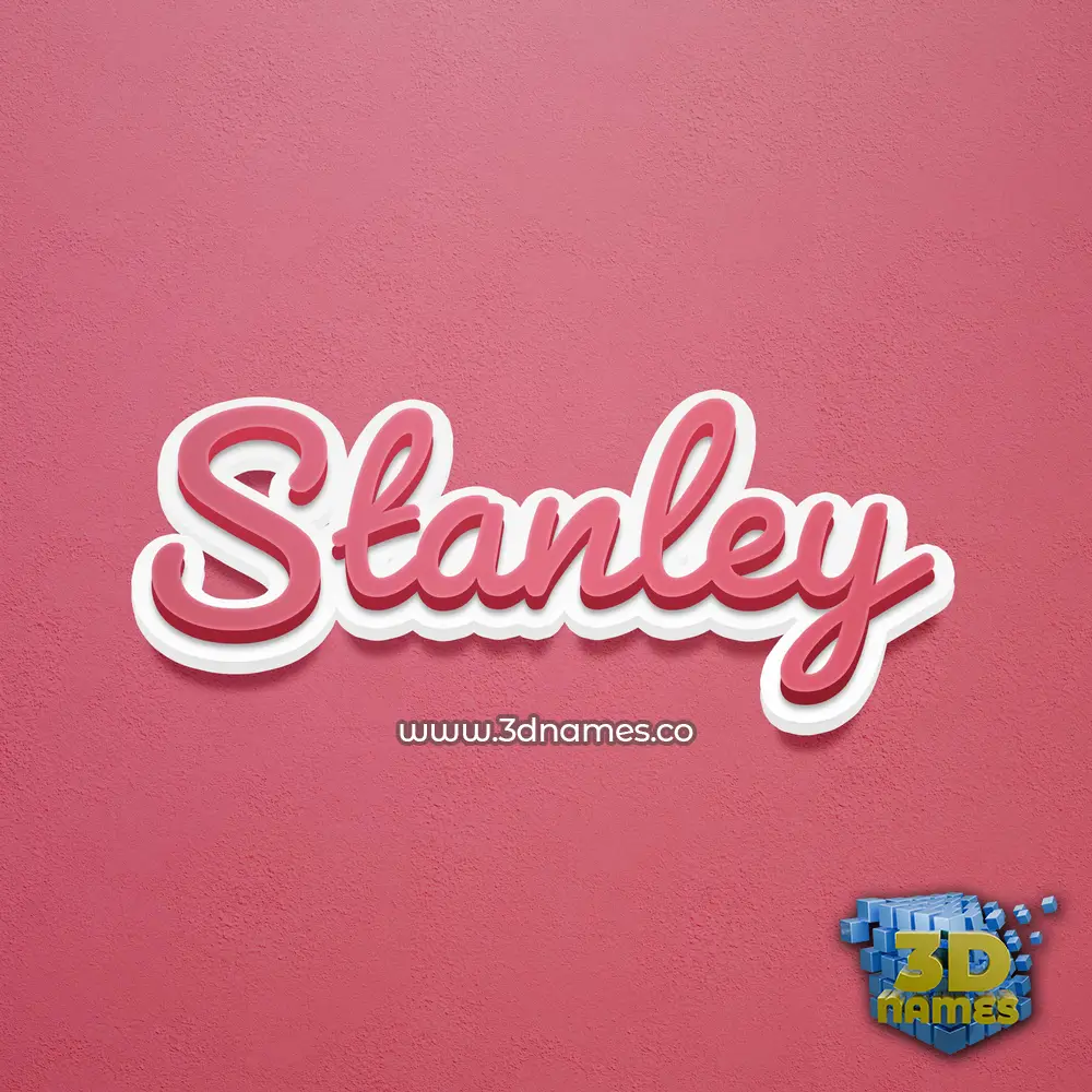 stanley in Red Scribble style - 3D name wallpaper stanley in Red Scribble style - 3D name wallpaper