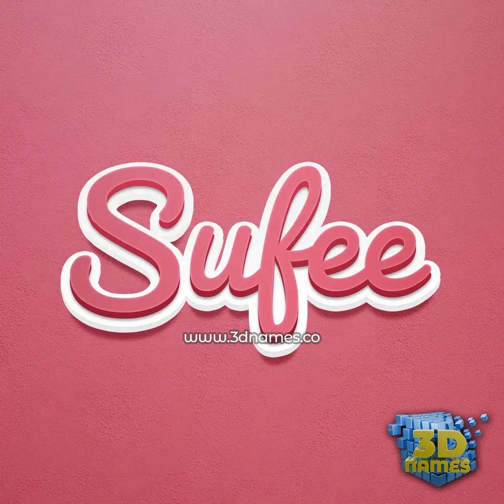 sufee in Red Scribble style - 3D name wallpaper sufee in Red Scribble style - 3D name wallpaper