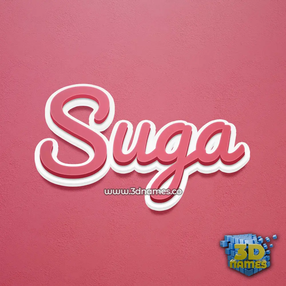 suga in Red Scribble style - 3D name wallpaper suga in Red Scribble style - 3D name wallpaper