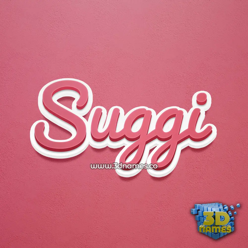 suggi in Red Scribble style - 3D name wallpaper suggi in Red Scribble style - 3D name wallpaper