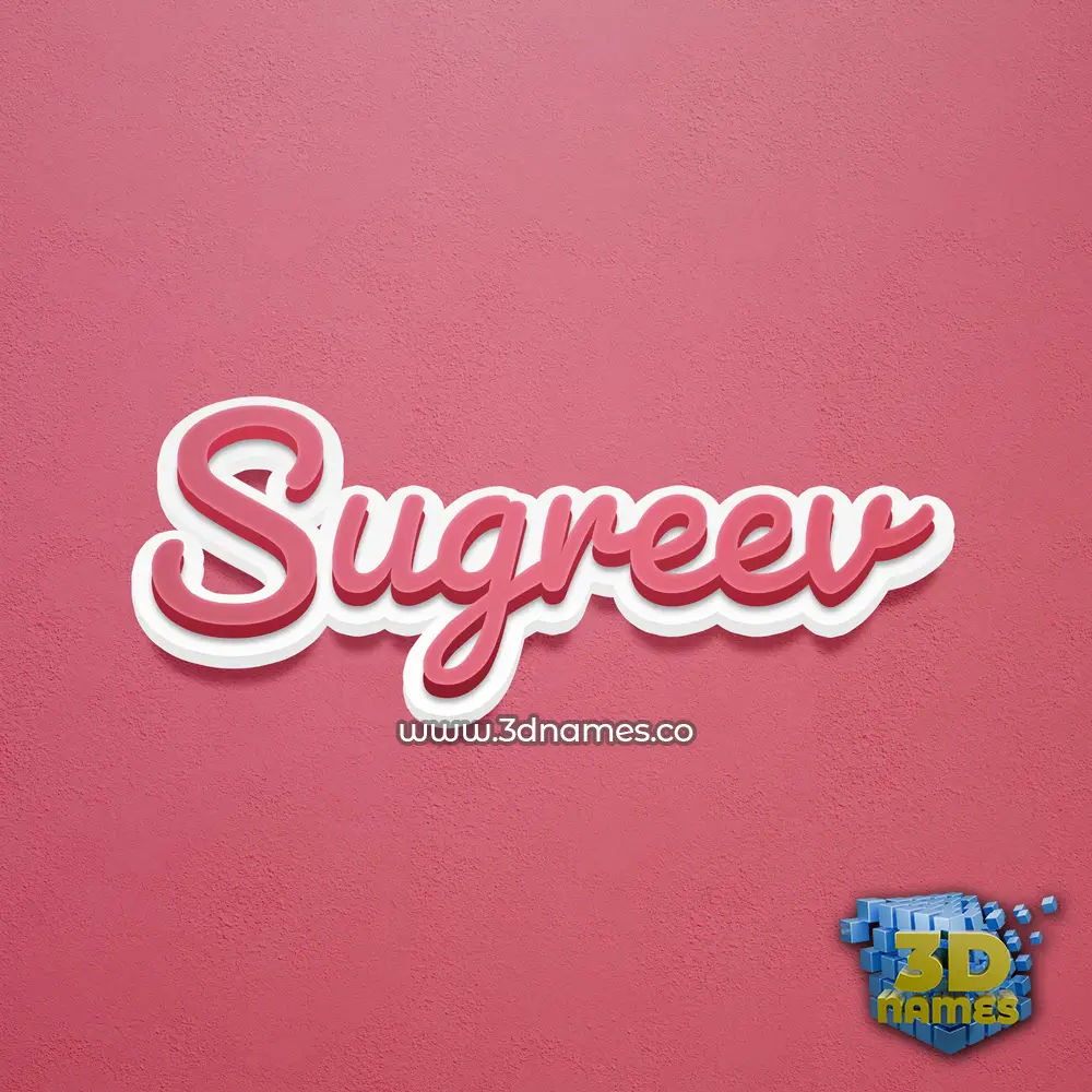 sugreev in Red Scribble style - 3D name wallpaper sugreev in Red Scribble style - 3D name wallpaper