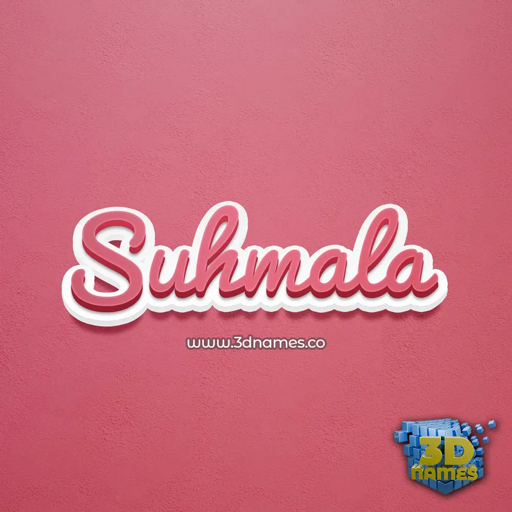 suhmala in Red Scribble style - 3D name wallpaper suhmala in Red Scribble style - 3D name wallpaper