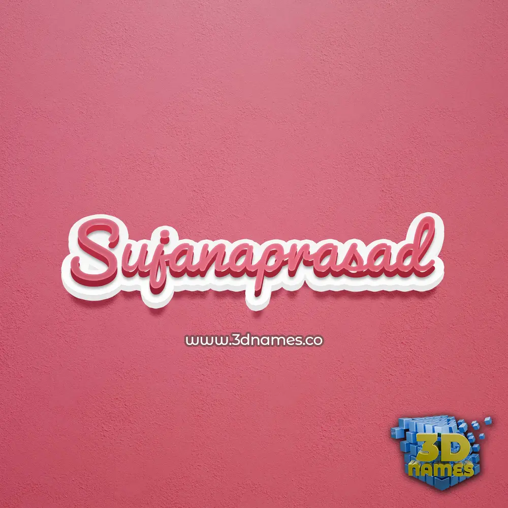 sujanaprasad in Red Scribble style - 3D name wallpaper sujanaprasad in Red Scribble style - 3D name wallpaper