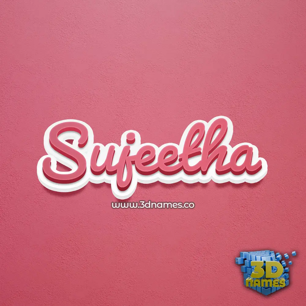 sujeetha in Red Scribble style - 3D name wallpaper sujeetha in Red Scribble style - 3D name wallpaper
