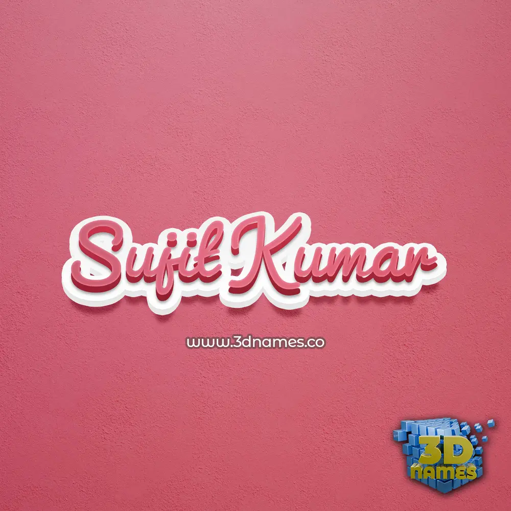 sujit kumar in Red Scribble style - 3D name wallpaper sujit kumar in Red Scribble style - 3D name wallpaper