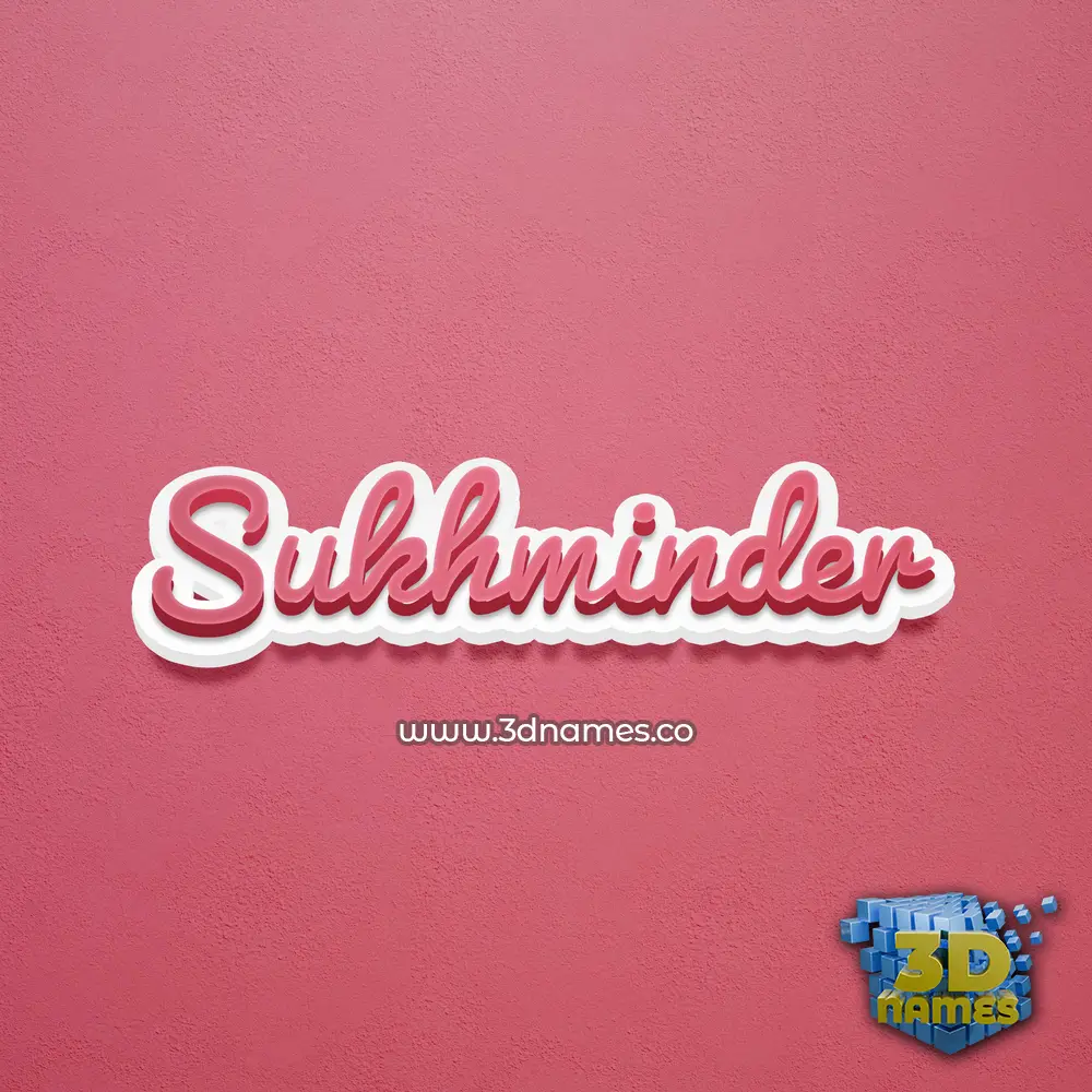 sukhminder in Red Scribble style - 3D name wallpaper sukhminder in Red Scribble style - 3D name wallpaper