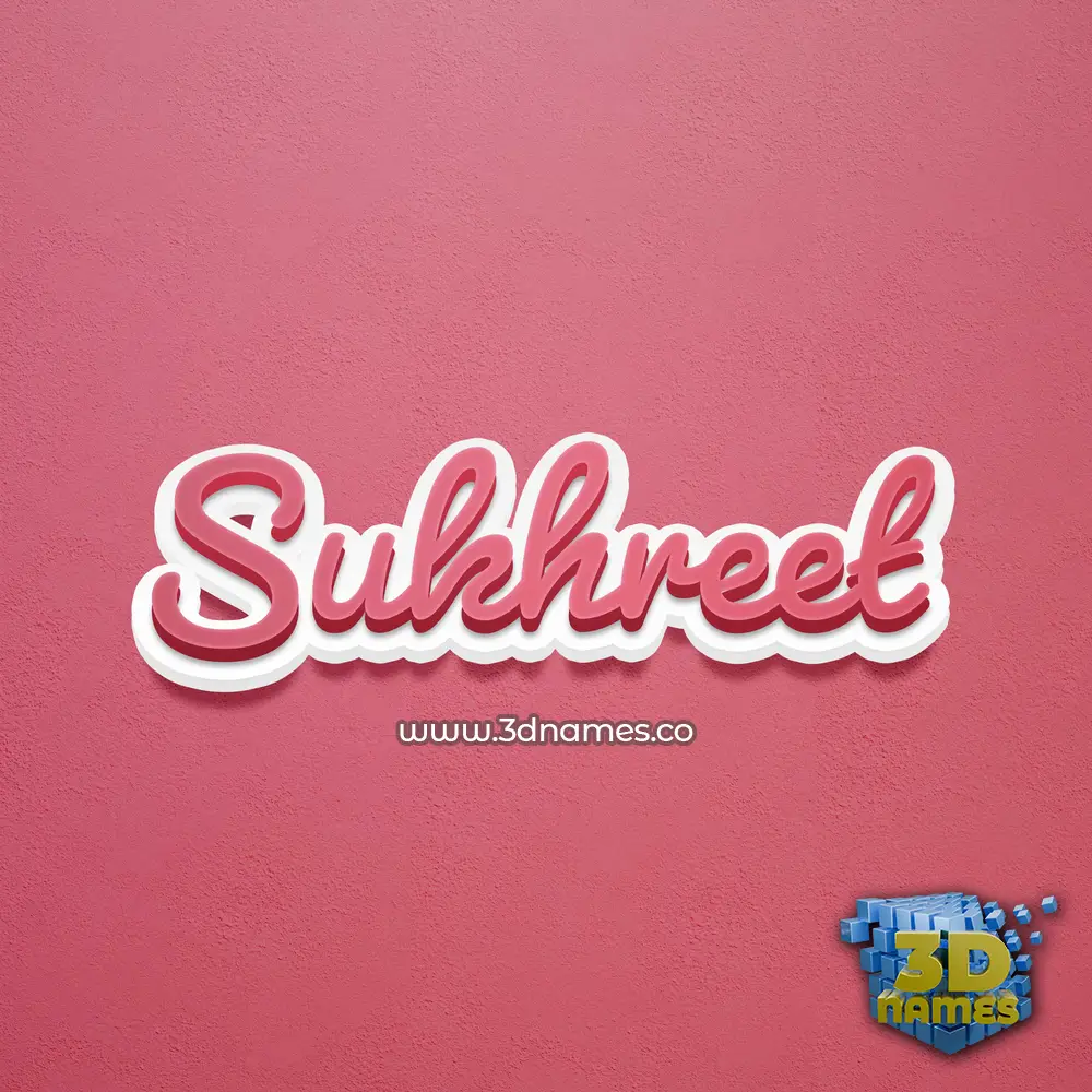 sukhreet in Red Scribble style - 3D name wallpaper sukhreet in Red Scribble style - 3D name wallpaper