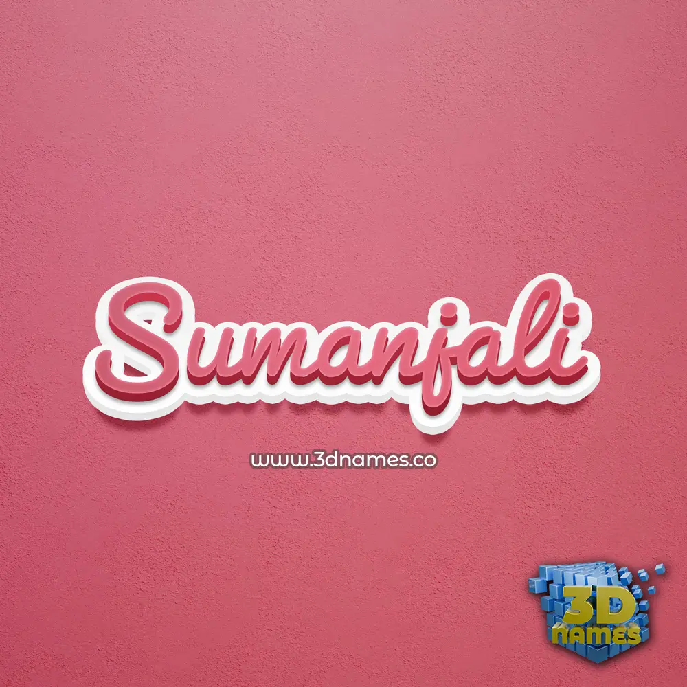 sumanjali in Red Scribble style - 3D name wallpaper sumanjali in Red Scribble style - 3D name wallpaper