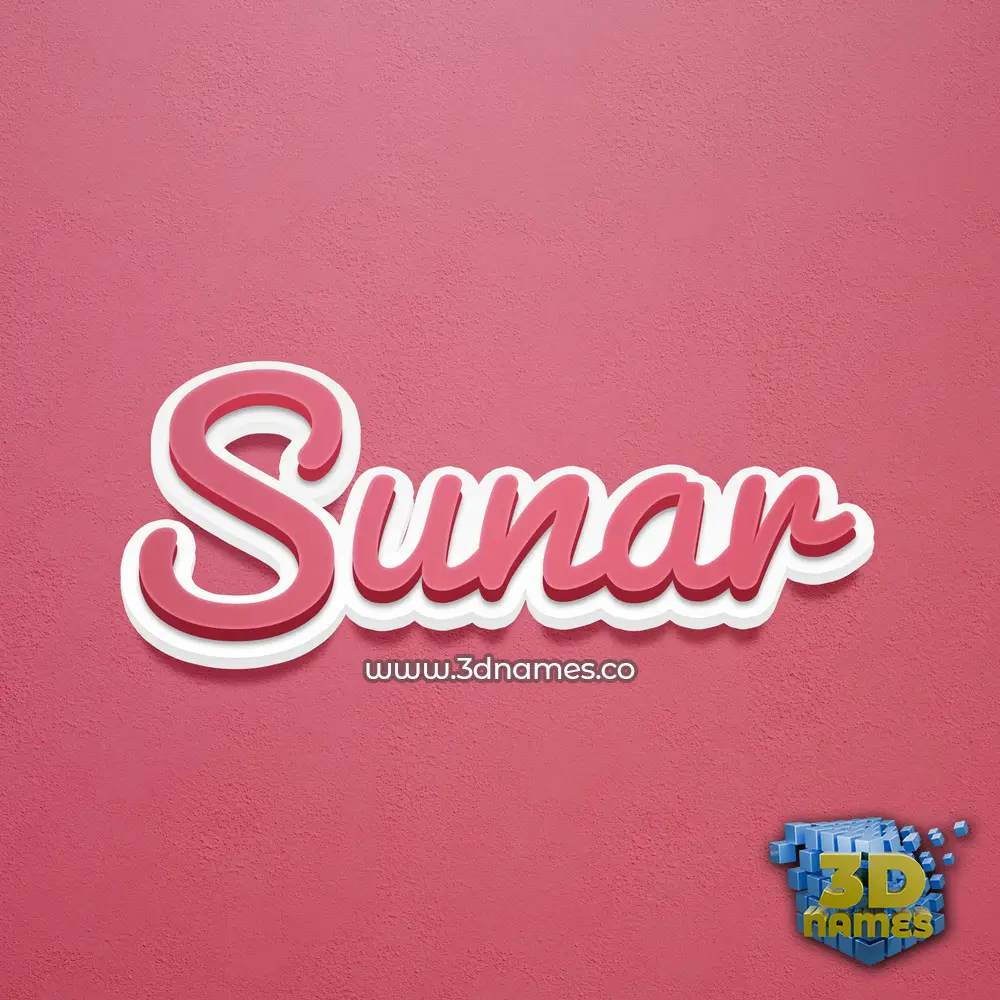 sunar in Red Scribble style - 3D name wallpaper sunar in Red Scribble style - 3D name wallpaper